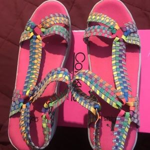 Corkys Quick step wedge sandal size 11